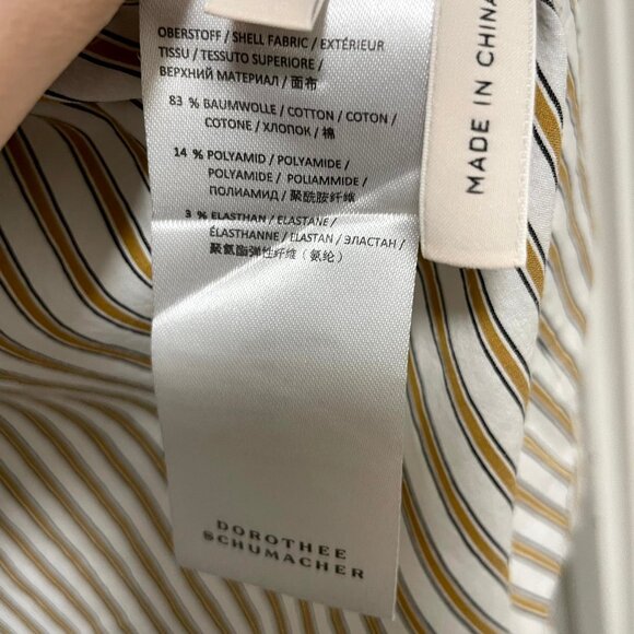DOROTHEE SCHUMACHER STRIPED SHIRT - Picture 4 of 4